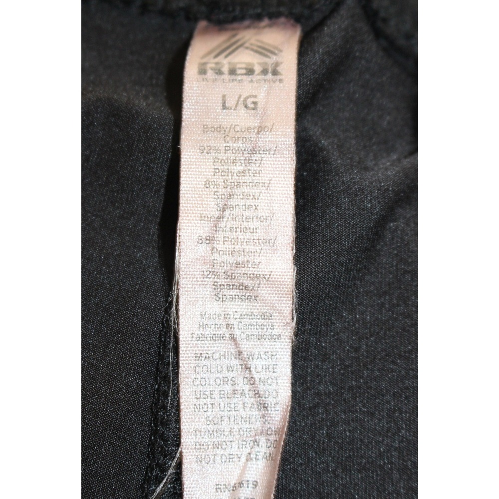 RBX Active Skort Built-in Shorts Pockets Large Black - Picture 5 of 7